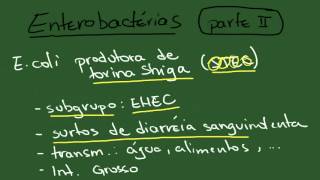Enterobacterias 2: Escherichia coli - Resumo - Microbiologia
