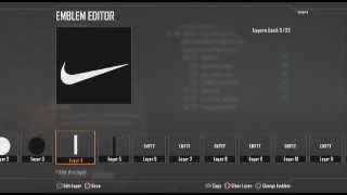 How To Make The Nike Check Emblem (Black Ops 2 Emblem Tutorial)
