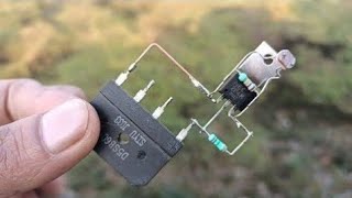DIY Auto On/Off AC Light Circuit with SCR, LDR & Bridge Rectifier