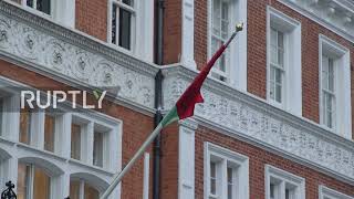 UK: Belarusian Embassy in London appears quiet following alleged attack on diplomats