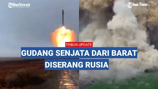 Serangan Masif Rudal, Gudang Senjata Bantuan Barat Dihancurkan Rusia 720p