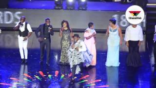 Group performance by Gospel artistes at 2017 VGMA