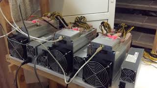 КУПИТЬ и настроить майнер от Bitmain Atnminer S9, L3+,