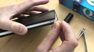 How to fix a broken stylus on a Sony PRS-350 e-reader.