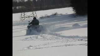 CFMOTO X8 по снегу
