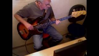 Eagles - New kid in town  (bass cover)