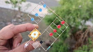 DIY STROBE LIGHT WITH RELAY & TRANSISTOR BC547