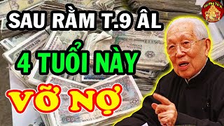 Sau Rằm Tháng 9 ÂL 4 Tuổi Này Cần Tuyệt Đối Chú Ý Kẻo VỠ NỢ, Phá Sản Nếu Không Biết Điều Này