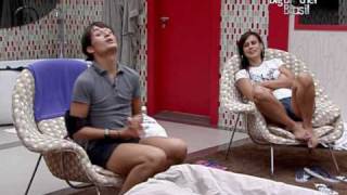 Noite hot da salada de fruta no quarto do líder parte 1