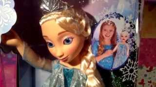 Disney Frozen Elsa 18 inch Doll By Jakks Pacific Review✨