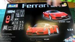 Unboxing of Revell 1:24  Ferrari "Enzo"