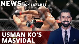 UFC: Usman KO's Masvidal in front of capacity crowd