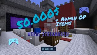 ? LIVE ???50.000$ Streamboss + OP Admin Items ??? GRIEFERGAMES.NET