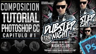 Como crear un flyer DUBSTEP |Tutorial photoshop CC 2014