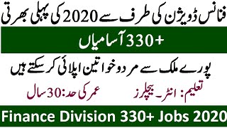 Finance Division Junior National Saving Officer Jobs 2020 | NTS Application Form | Apply Now