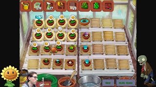 Настя получила достижение - 40 Волн Выживания - Plants vs Zombies, 25 часть