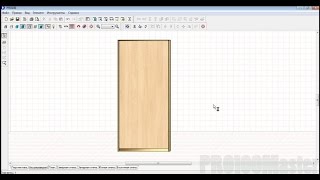 PRO100. Эскиз двери-купе (система Версаль).