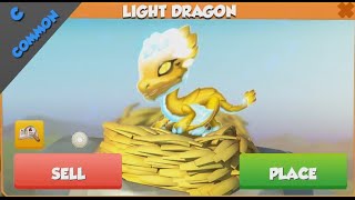 ❤ LIGHT Dragon hatched. Dragon Mania Legends. Дракон СВЕТ вылупился. Легенды дракономании