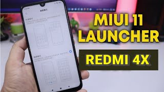instal MIUI 11 (launcher) di redmi 4x