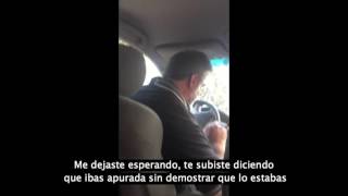 Chofer de Uber enfurece y exige que su pasajera se baje