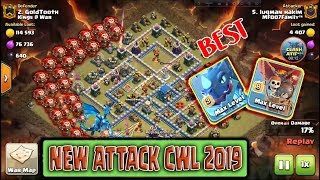 2019 New CWL Strategy | Electro Dragon + Balloon Attack Strategy 2019 Best th12 3 Star Attack 2019