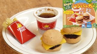 ??Пробуем японскую еду для детей / Japanese mini burger candy kit ♡ English subtitles