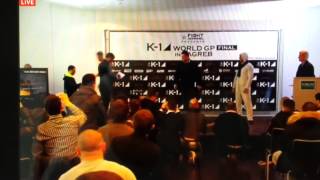 K-1 FINAL 8 Weigh in Badr Hari