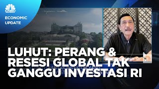 Luhut Pastikan Perang & Krisis Global Tak Ganggu Investasi di RI