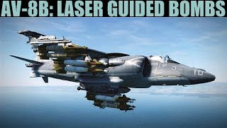 AV-8B Harrier: GBU Laser Guided Bombs Tutorial | DCS WORLD