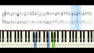 Beethoven Symphony 5 - Piano Tutorial Hard (Synthesia) - 5th Symphony - No. 5 - Sheet Music