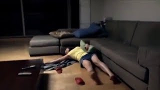 Sick scary prank on girlfriend