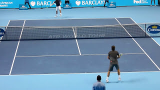 Federer vs Nadal  Court Level| O2 ATP Tennis Rally | Different View Roger Federer Rafael Nadal