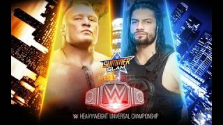 Roman Reigns Vs. Brock Lesnar WWE SummerSlam 2018