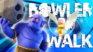 EVOLUTION OF BOWLER WALK + VALKYRIE 3 Star Strategy in Clash of Clans