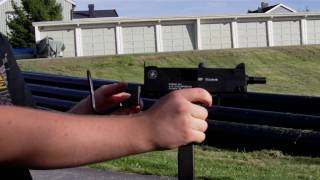 ASG Ingram M11 Unboxing + Full Auto Shooting *Airsoft*