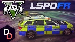 First BRITISH Patrol of GTA 5 #1 - LSPDFR (Met Police ANPR)