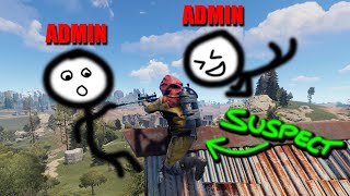 CATCHING & BANNING a CHEATER! | Rust Admin