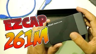 UNBOXING EZCAP 261M HD GAMING CAPTURE LIVE