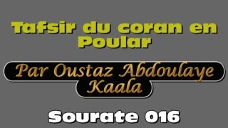 Traduction du coran en pular sourate 016