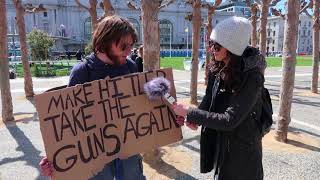 Anti-Gun Protesters Show How Little They Know at March For Our Lives SF | FLECCAS TALKS