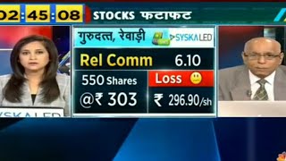 Stock Fatafat Today With Prakash Gaba 26 2 2019 | ARVIND, RCOM