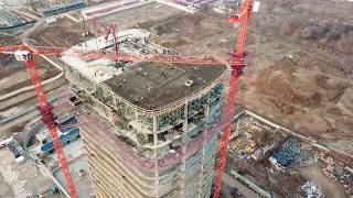 Toshkent City. Drone 020. Hillton Mehmonxonasi
