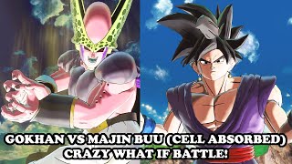 WHAT IF: GOKHAN (Goku & Gohan Fusion) VS BUUCELL (CELL ABSORBED)! Dragon Ball Xenoverse 2 Mods