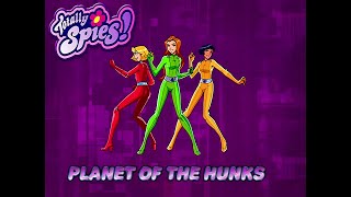 Totally Spies 4K 60fps (Season 3 Episode 8 Planet Of The Hunks)