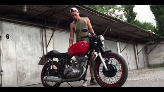 Cafe Racer ИЖ (Обзор) | Cafe Racer IZH (review) №52