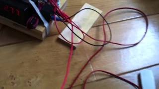 LiFePO4 battery bank and discharge device - First try