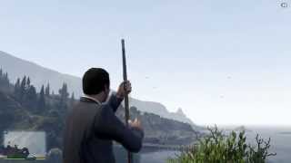 GTA5 | Охота на птиц с мушкетом | Bird hunting with a musket | gameplay, fun