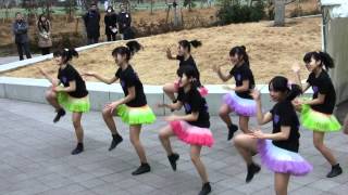 小山台高校ダンス部(東京大マラソン祭り2012応援パフォーマンス・再)