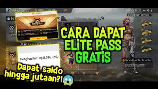 Mantull!! CARA DAPAT ELITE PASS FREE FIRE SEASON 14 GRATIS TANPA MODAL! Hingga jutaan rupiah?