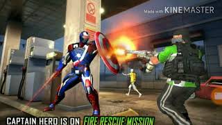 Super Hero New Game | Flying Robot Captain Hero City Survival Mission 2018